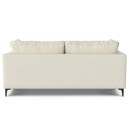 Ava - Mid Century Sofa, Upholstered - Cream
