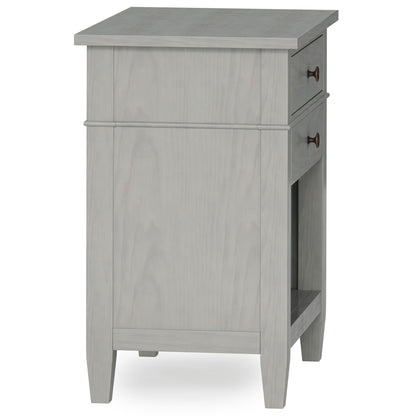 Carlton - Bedside Table - Fog Gray