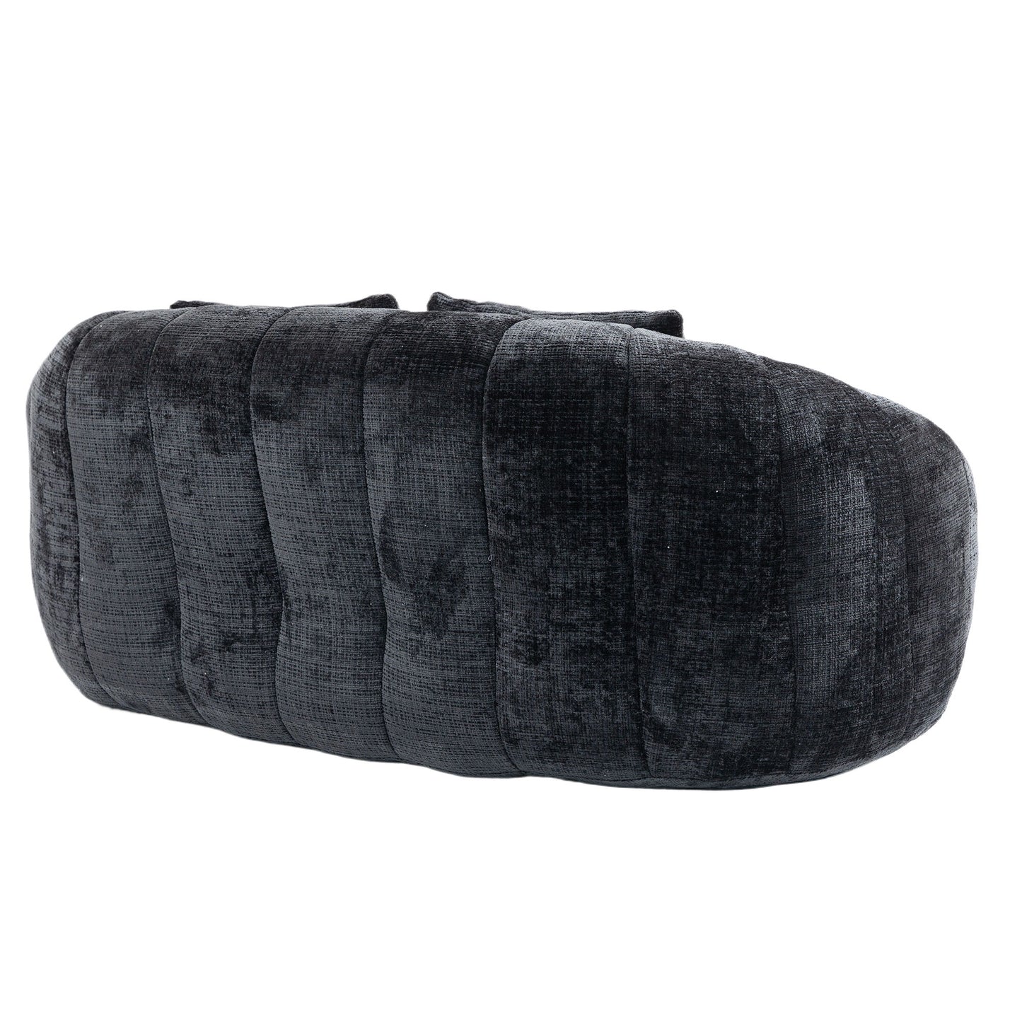 High Back Durable Comfort Bean Bag Sofa Couch For Adults And Kids - Black