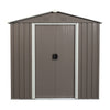 6Ft x 5Ft Outdoor Metal Storage Shed - Gray