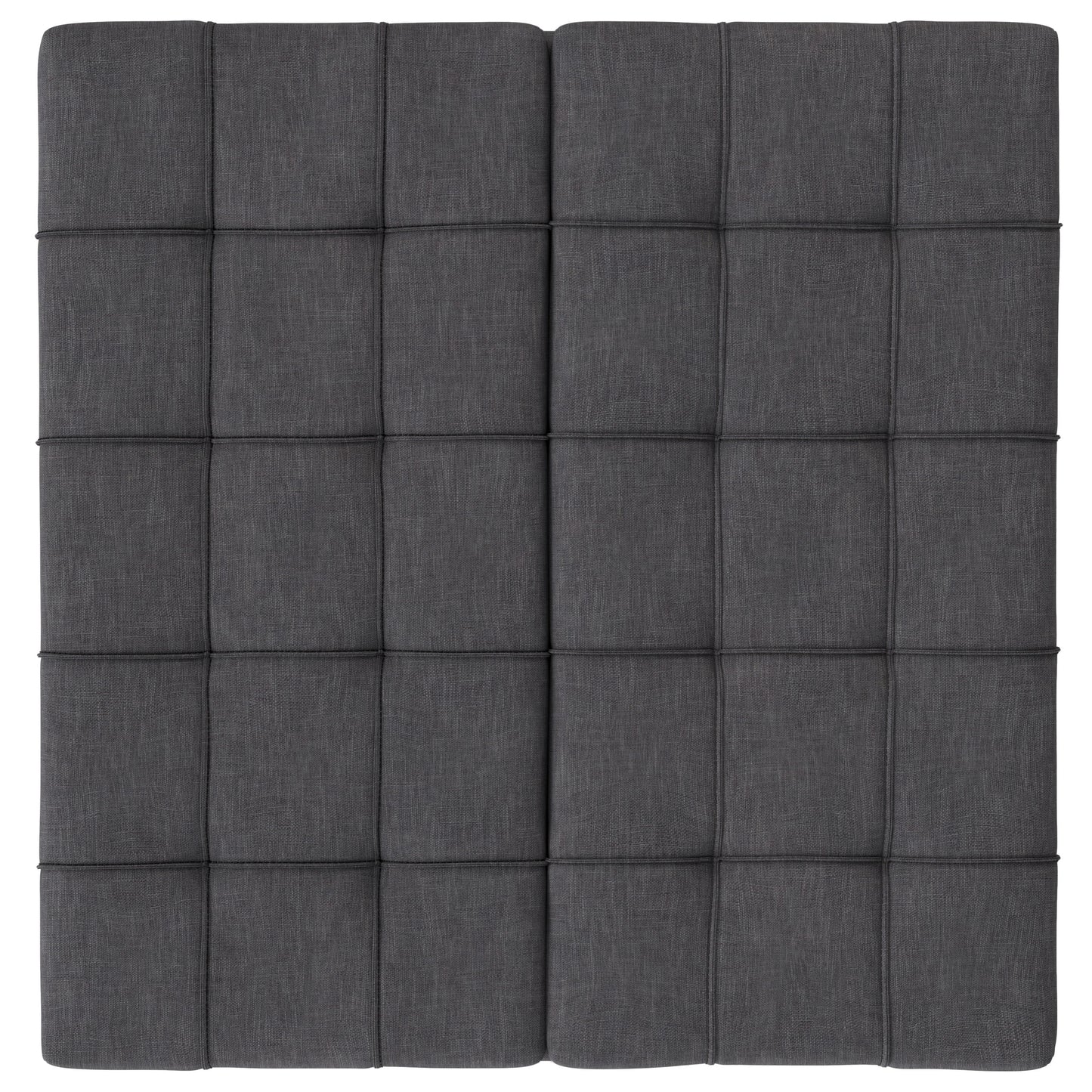 Laura - Lift Top Storage Ottoman - Gray