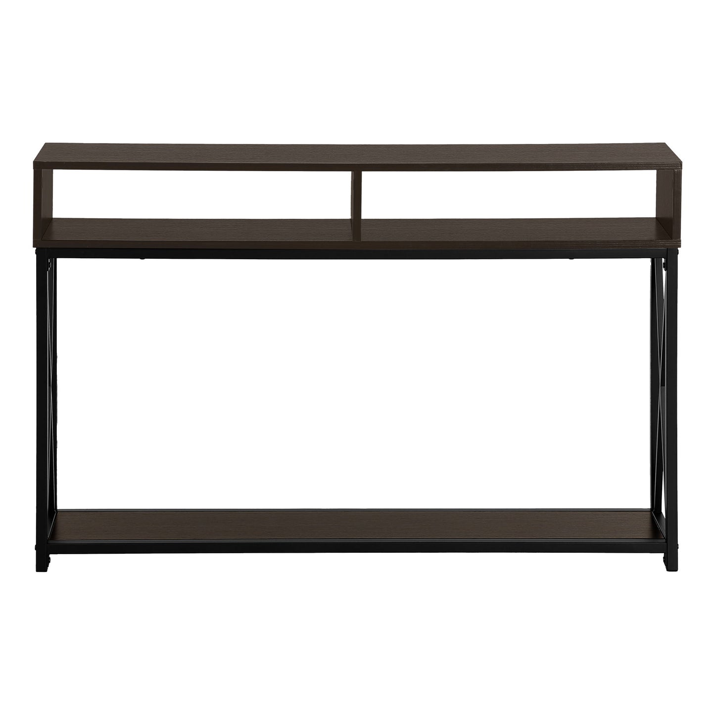 Accent Console Table For Entryway, Modern - Espresso