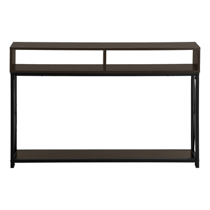 Accent Console Table For Entryway, Modern - Espresso