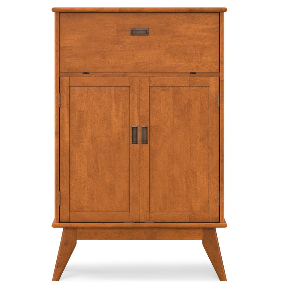 Draper - Mid Century Bar Cabinet - Teak