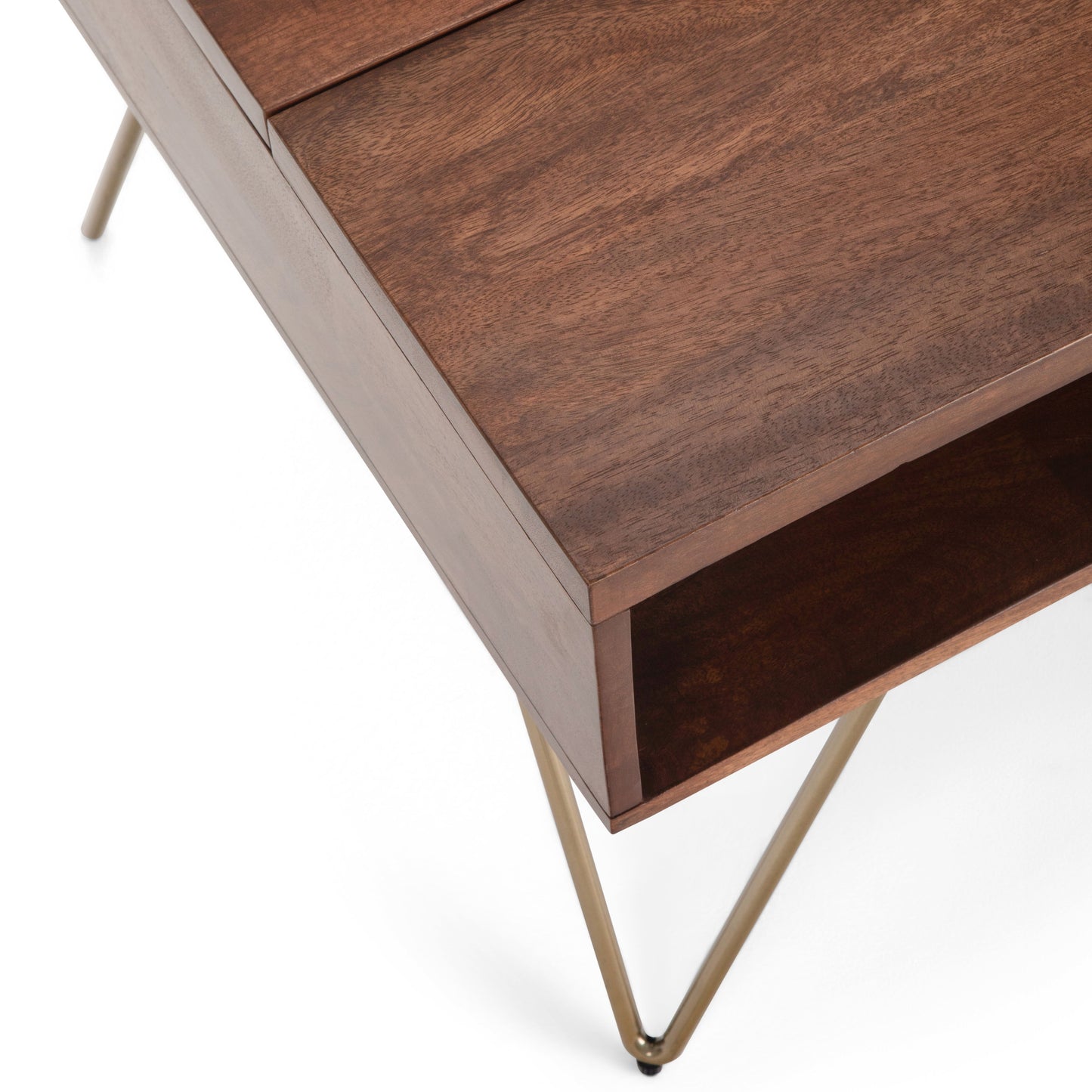 Hunter - Lift Top Coffee Table - Umber Brown
