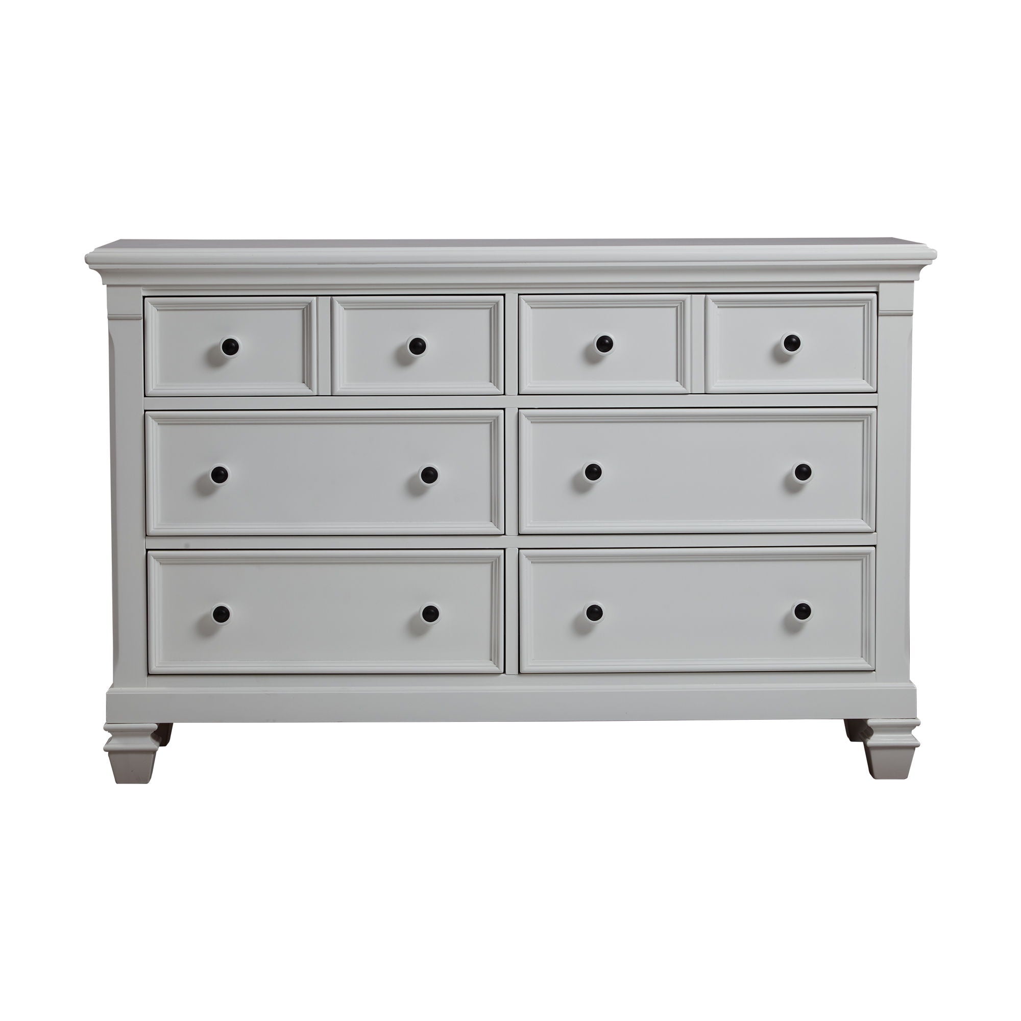 Glendale - 6 Drawer Dresser - Pure White