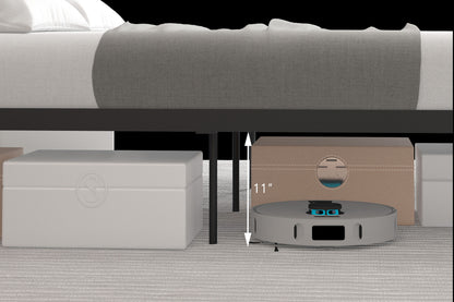 Ceres - Queen Bed With Wood Headboard & Footboard - Black And Walnut