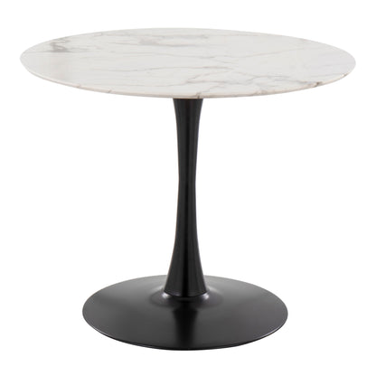 Pebble - Modern Table - Black / White
