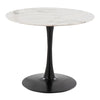 Pebble - Modern Table - Black / White