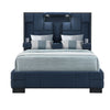 Yaris - Queen Bed - Navy Blue