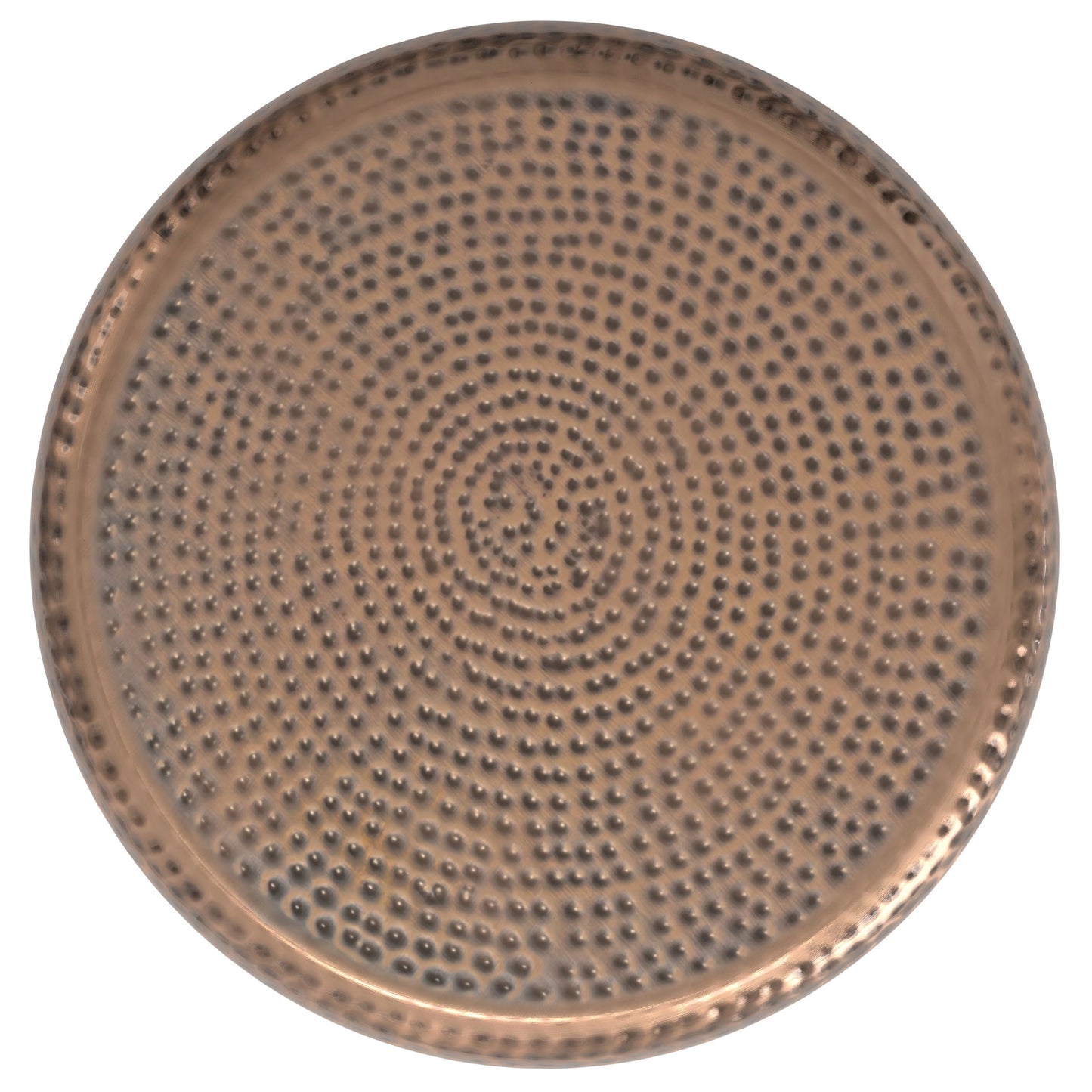 Preston - Metal Side Table - Antique Copper