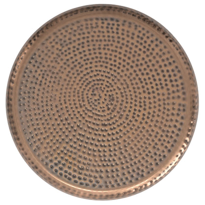 Preston - Metal Side Table - Antique Copper