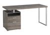 Computer Desk For Home Office, Laptop, Left, Right Set Up, Storage Drawers - Taupe