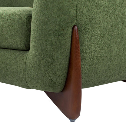 Alpine - Sherpa Arm Chair - Moss Green