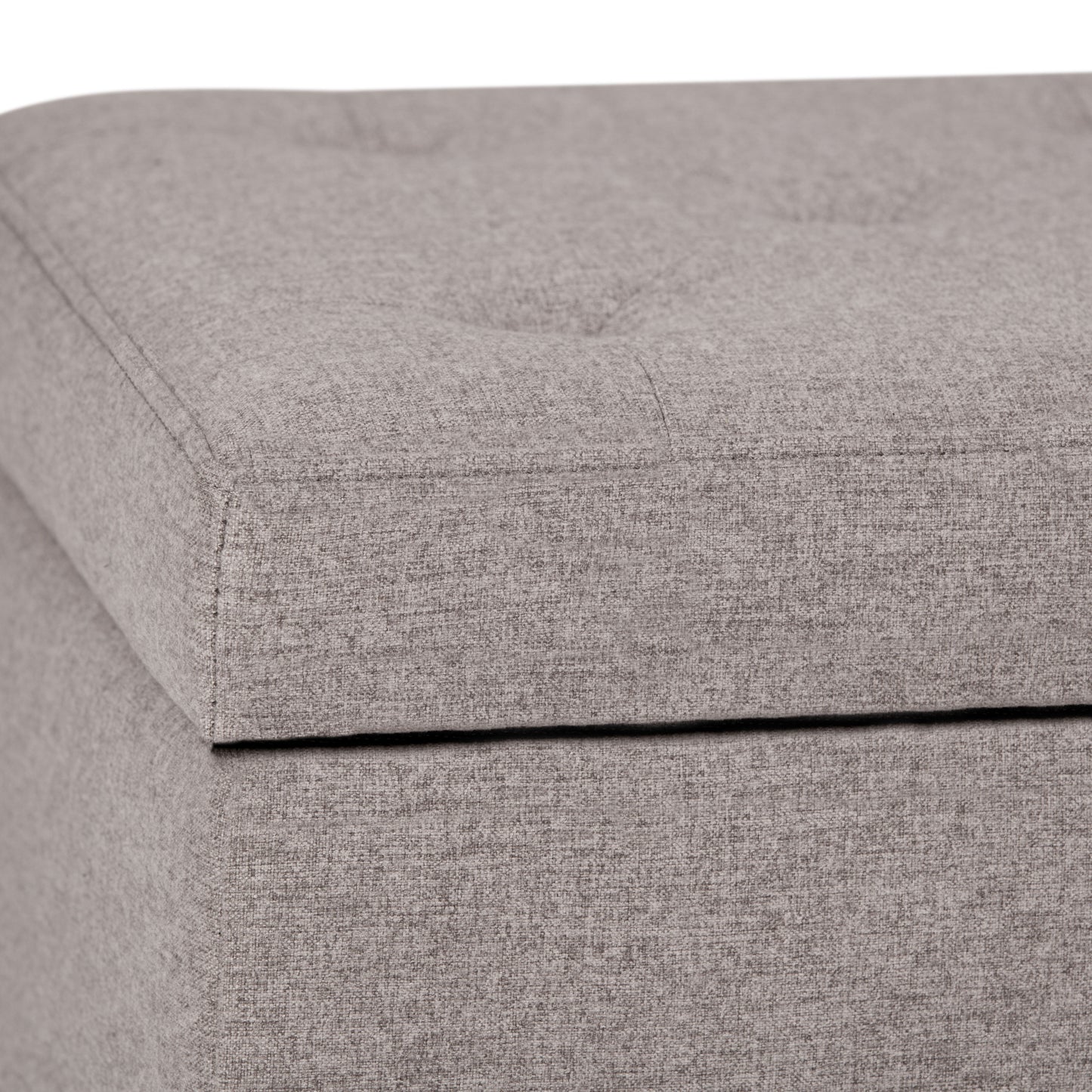 Hamilton - Storage Ottoman - Cloud Gray