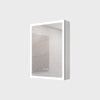 Bathroom Medicine Cabinet With Lights, LED Medicine Cabinet With Mirror, Lighted Medicine Cabinet With Defogger, Dimmer, Digital Clock & Temp Display, Surface Mount - Silver