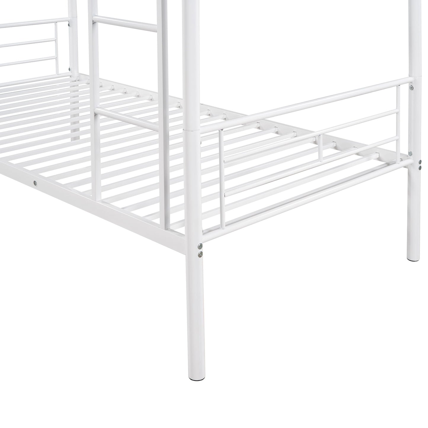 Twin Over Twin Bunk Bed - White