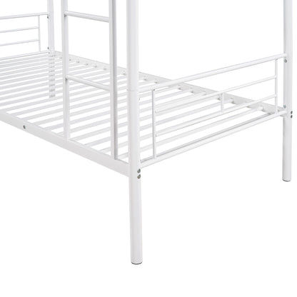 Twin Over Twin Bunk Bed - White