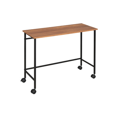 Twin Size Loft Bed With Desk And Shelves - Black