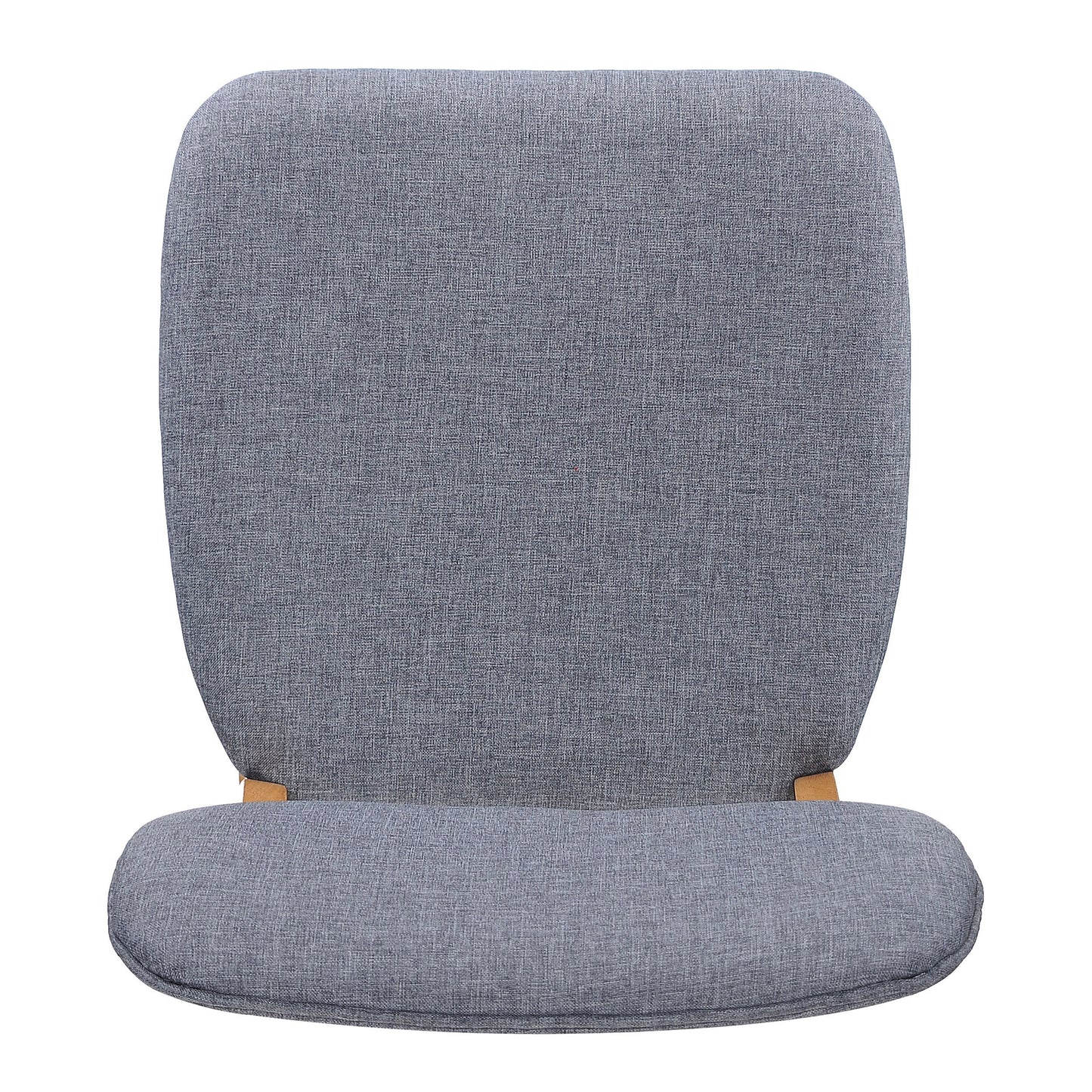 Voyager Upholstered Accent Chair With Splayed Legs And Wood Frame (Set of 2) - Gray
