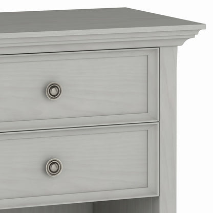 Amherst - Bedside Table - Fog Gray