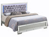 Madison - Queen Bed - Silver Champagne