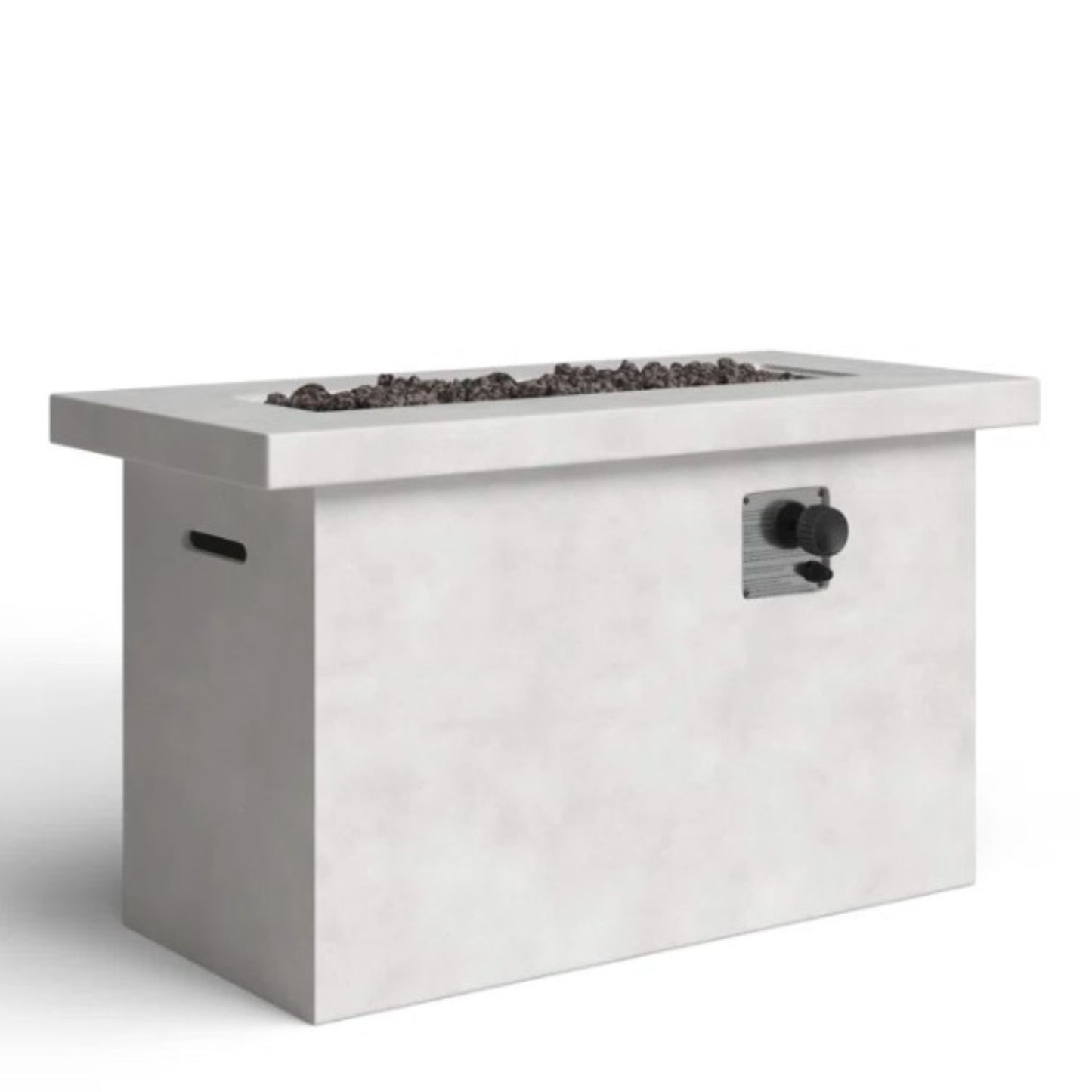 Propane / Gas Outdoor Fire Pit Table - Gray