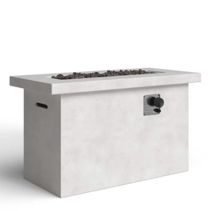 Propane / Gas Outdoor Fire Pit Table - Gray