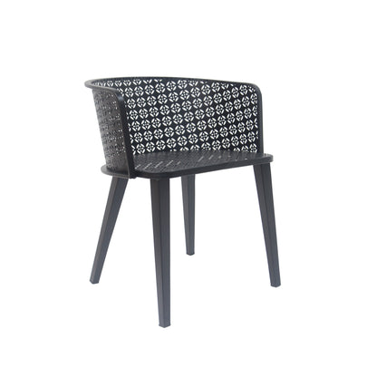 Milan - Outdoor Dining Chair (Set of 2) - Black