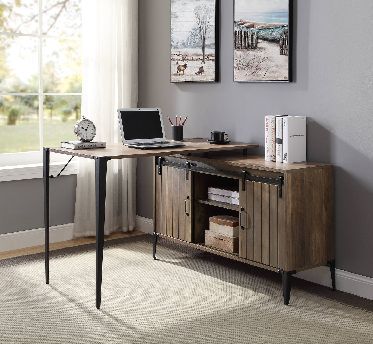 Zakwani - Writing Desk - Oak