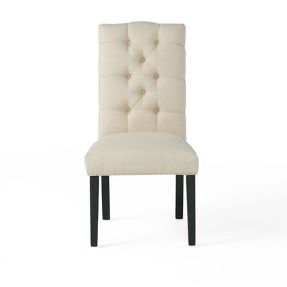 Harding - Tufted Dining Chair (Set of 2) - Natural