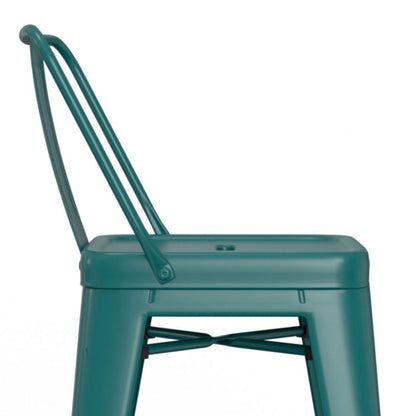 Rayne - Counter Height Stool (Set of 2) - Teal Blue