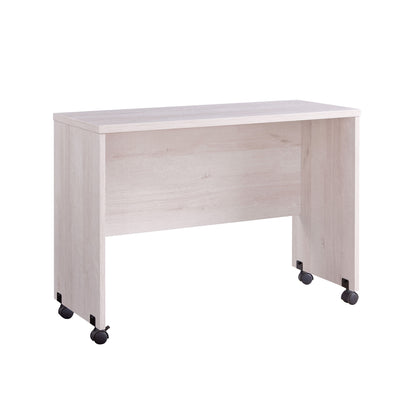 Mid-Century Mobile Desk - White Oak