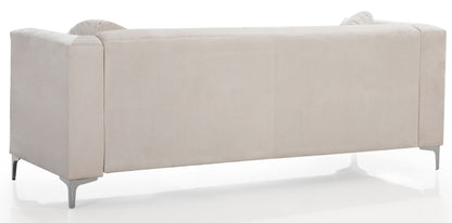 Elegant Contemporary Sofa - Ivory