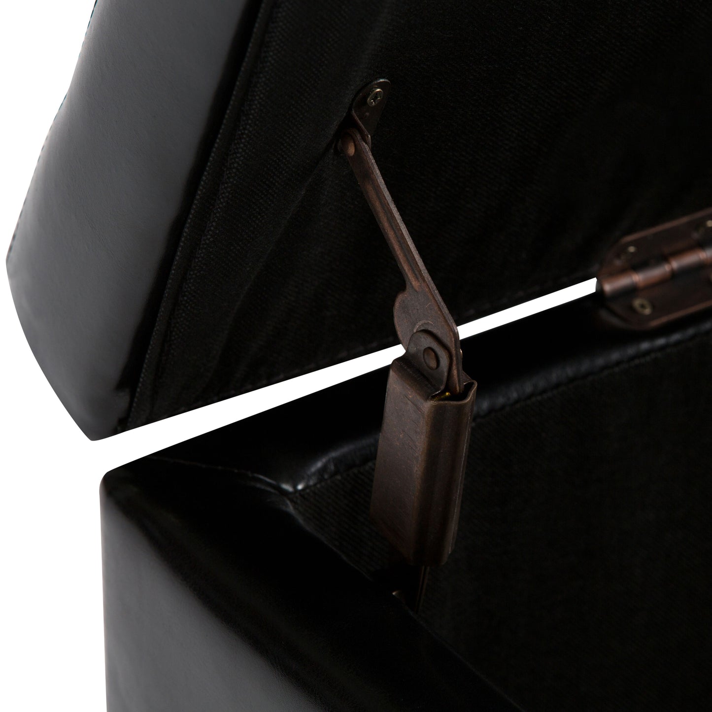 Hamilton - Storage Ottoman - Midnight Black