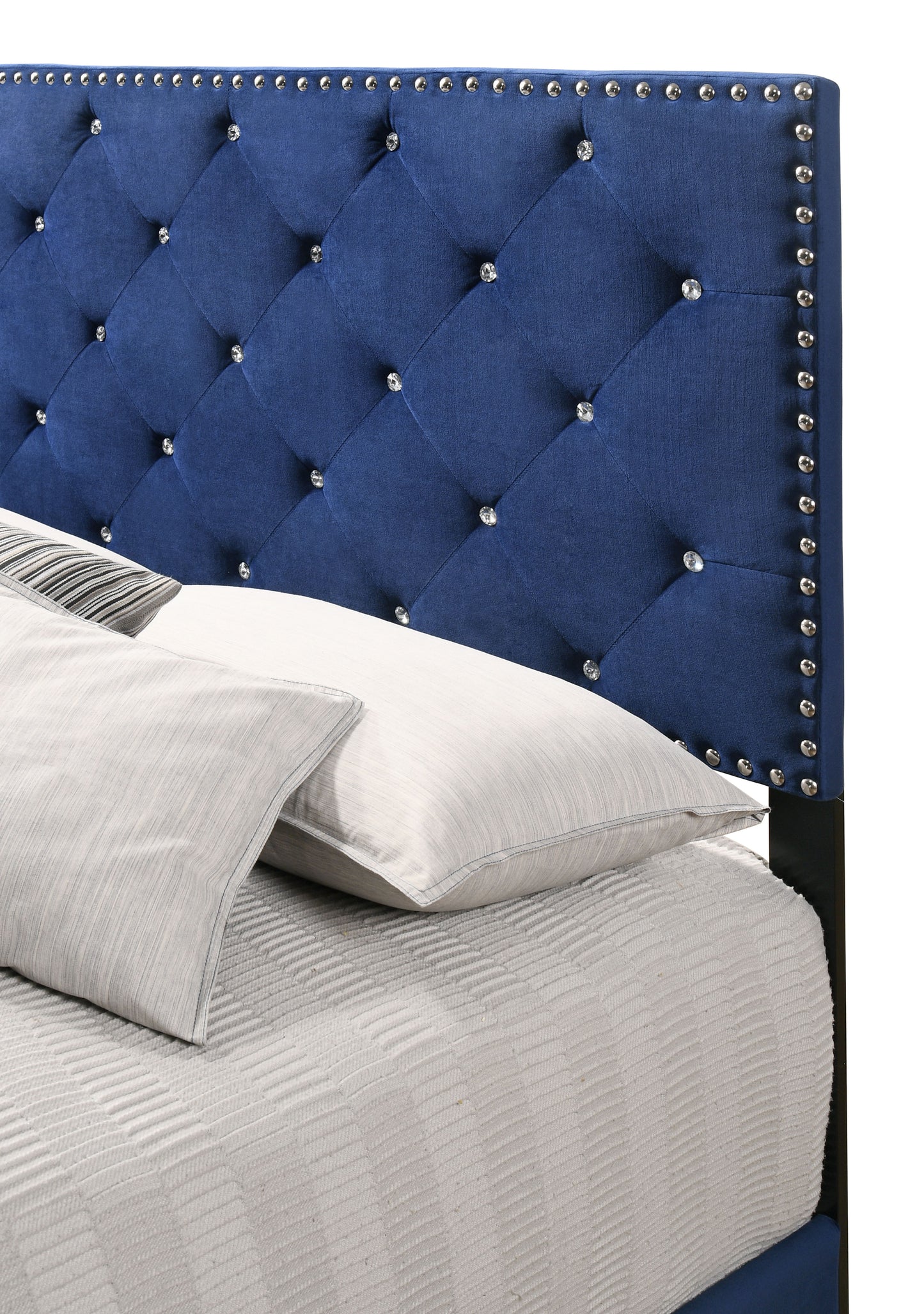 Suffolk - Full Bed - Navy Blue