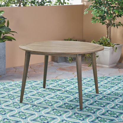 Stamford - Outdoor Dining Table Modern Design - Gray