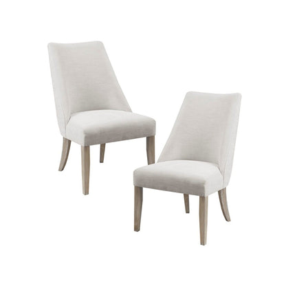Modern Type Dining Chair (Set of 2) - Ivory