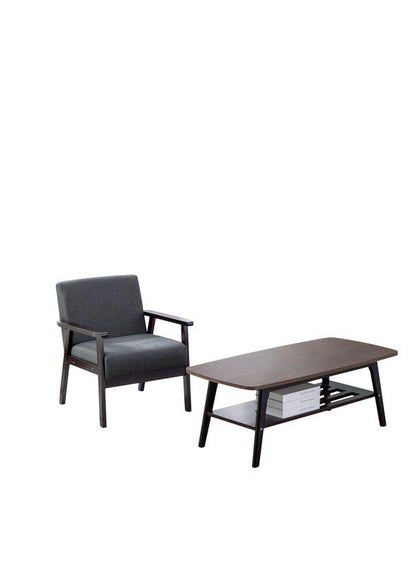 Bahamas - Coffee Table And Chair (Set of 2) - Espresso