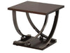 Isiah - End Table - Dark Brown
