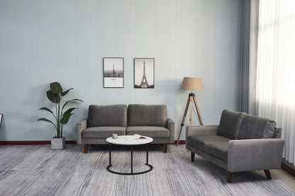 Plush Comfort Loveseat - Gray