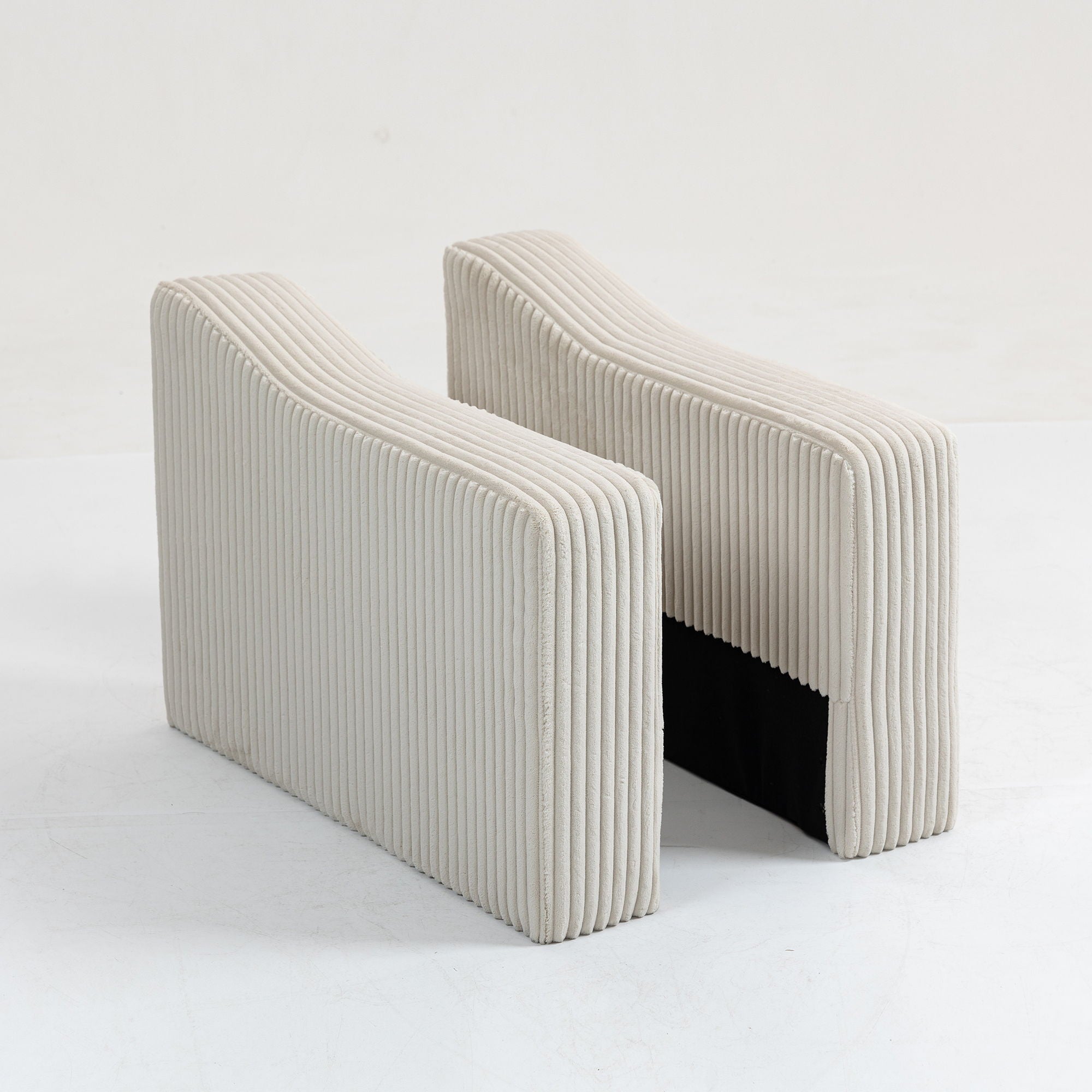 Modular Sofa Single Armrest Backrest Module For Modular Sectional Sofa Couch Side Armrest - Beige