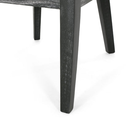 Modern Dining Chair With Durable Fabric Upholstery And Sturdy Wooden Frame (Set of 2) - Light Gray