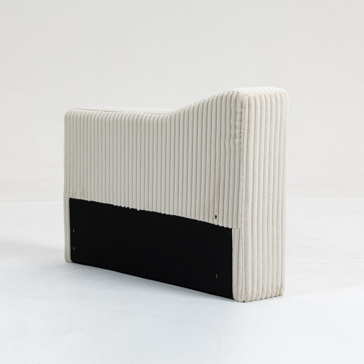 Modular Sofa Single Armrest Backrest Module For Modular Sectional Sofa Couch Side Armrest - Beige