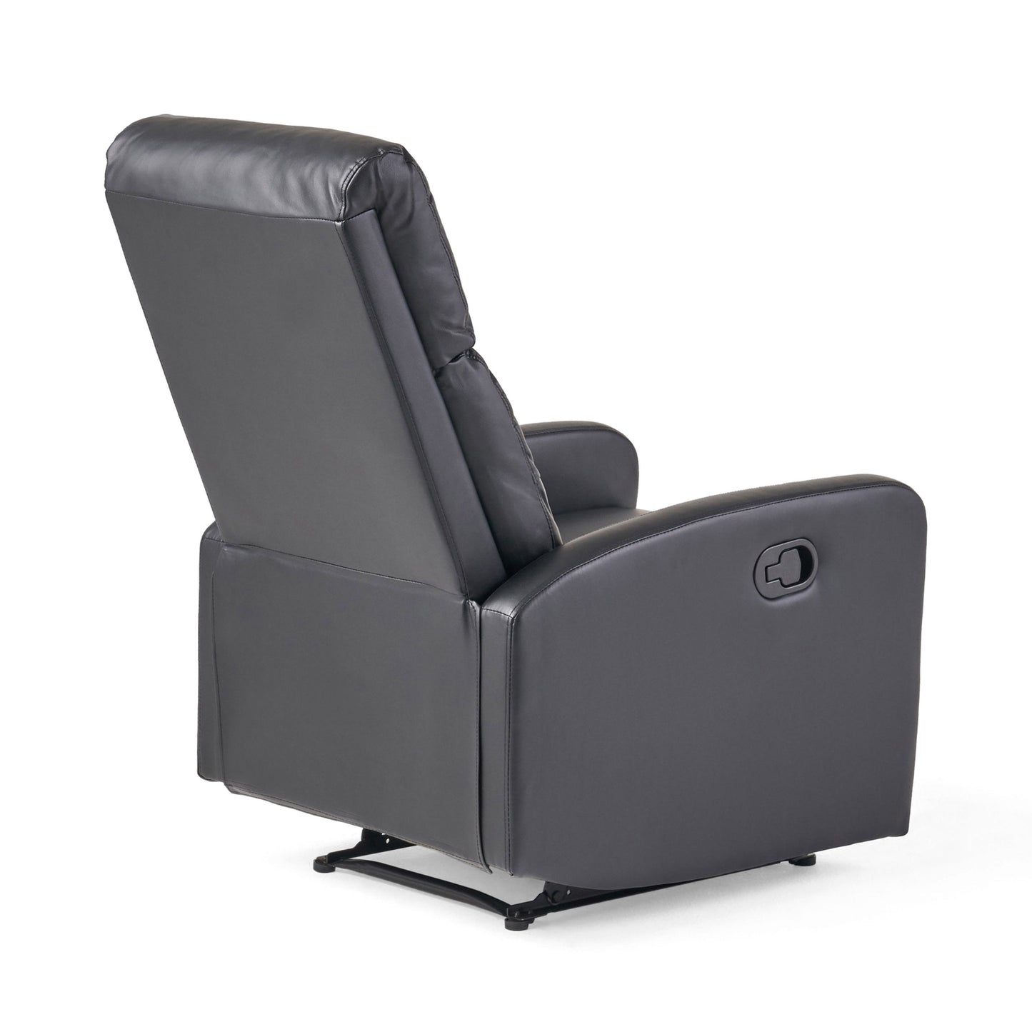 Wide Manual Standard Recliner - Black