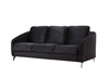 Sofia - Velvet Modern Chic Sofa Couch - Black