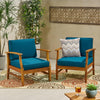 Perla - Club Chairs (Set of 2) - Blue