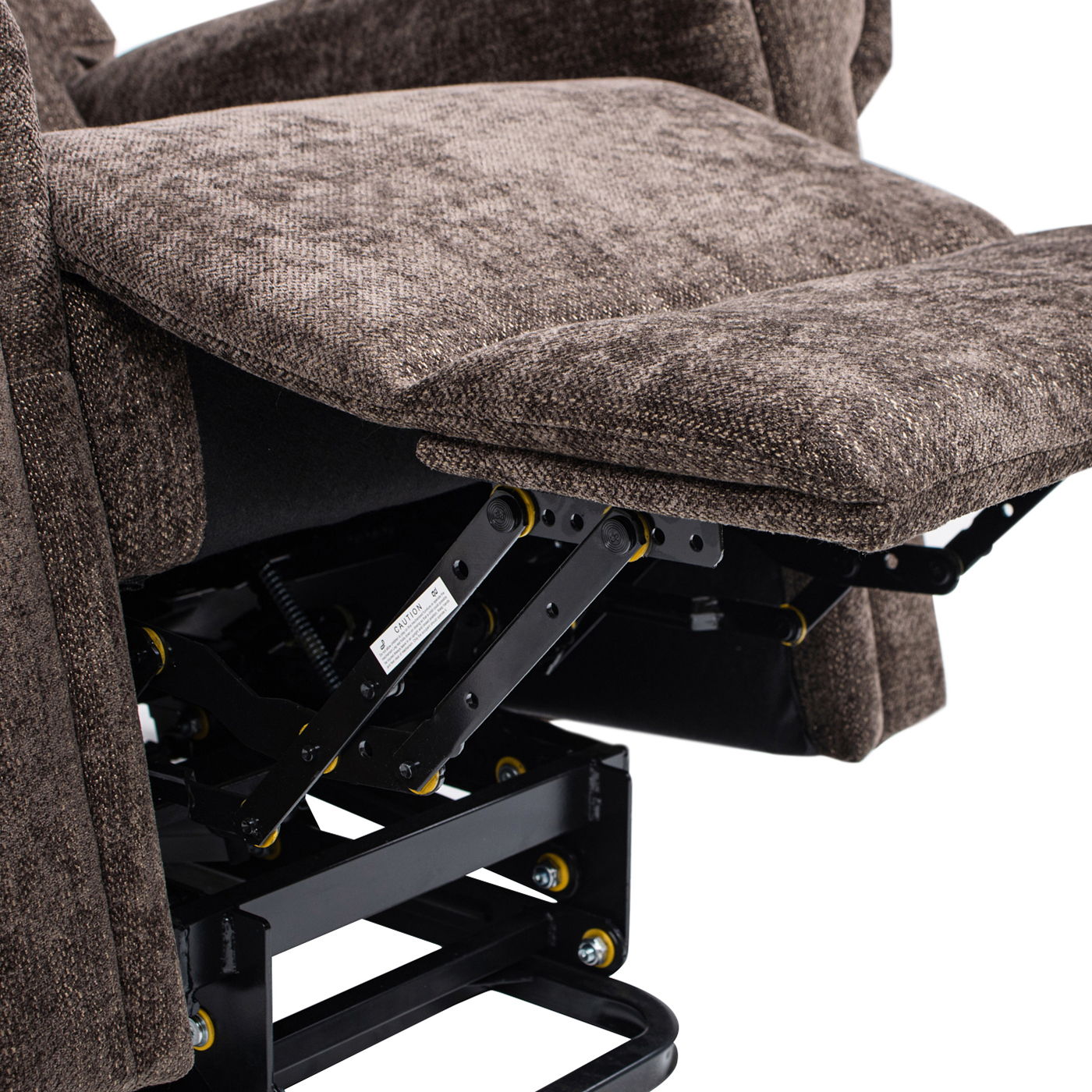 Irwin - Power Lift Recliner Chair - Chocolate Brown