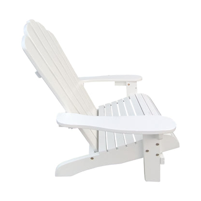 Outdoor Or Indoor Children Adirondack Chair - White