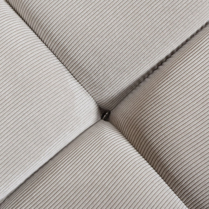 Marcel - Bubble Modular Modern Cocktail Ottoman - Pebble Gray